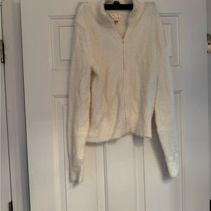 No Boundaries Cream Teddy Jacket new without tags